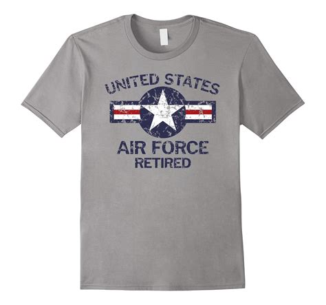 United States Air Force Retired T-Shirt with Vintage Roundel-Rose – Rosetshirt