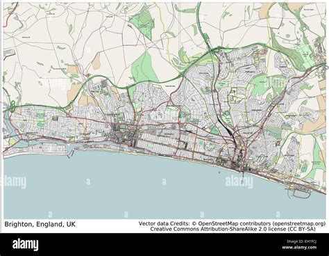 Brighton Map Of England