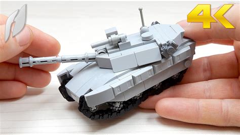 How to Build a Small Lego Main Battle Tank (MOC - 4K) - YouTube