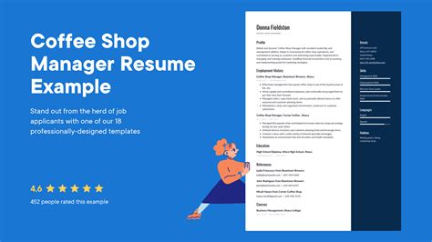 Coffee Shop Manager Resume Examples & Templates (2024) · Resume.io