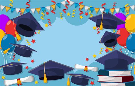 Education Graduation Background 8977785 Vector Art at Vecteezy