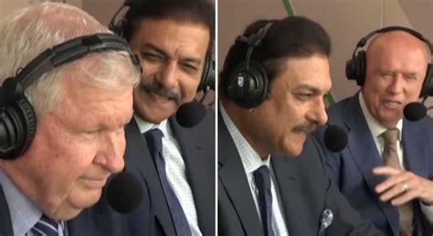 [Watch] Ravi Shastri bursts into laughter during AUS vs PAK 1st Test as ...