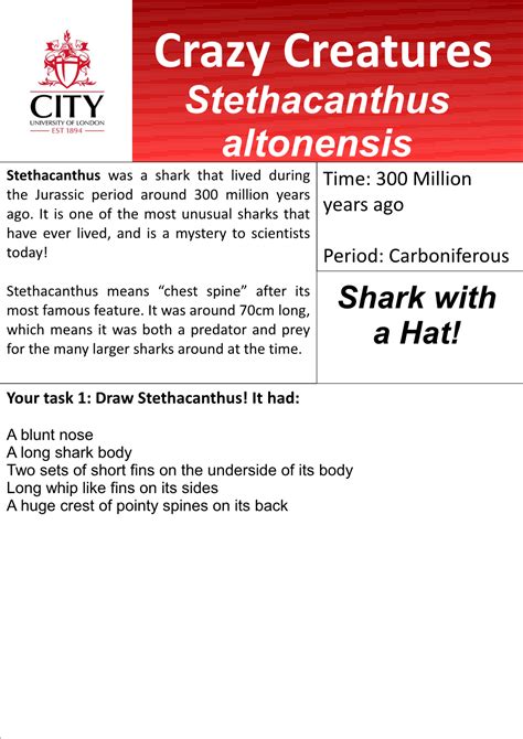 Stethacanthus Altonensis Stethacanthus Was a Shark That Lived During ...