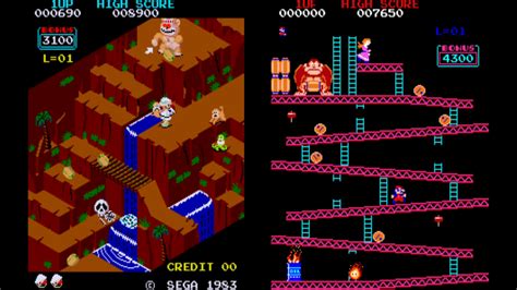 Donkey Kong Arcade Clones (Gameplay and Art Comparison) - Arcade Advantage