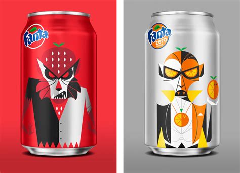 Mattson Creative - Fanta Halloween Packaging