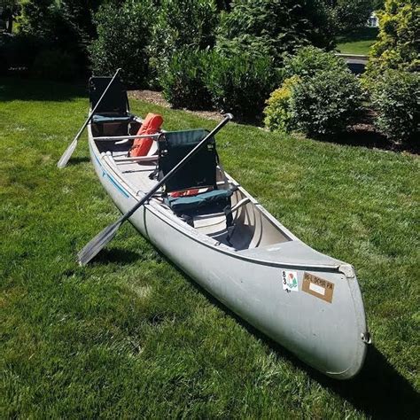 17' Grumman Aluminum Canoe W/ Accessories Good Condition, Local Pick Up ...