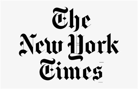 Ny Times - New York Times Newspaper Logo Transparent PNG - 600x600 - Free Download on NicePNG