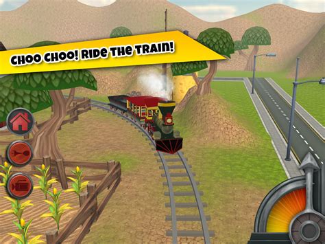 3D Train Game For Kids - Free Vehicle Driving Game APK for Android Download