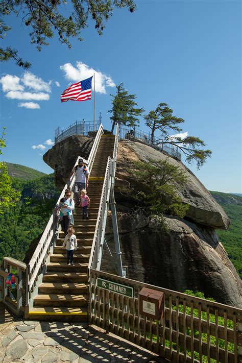 Outcroppings Trail - (Closed) Chimney Rock at Chimney Rock State Park