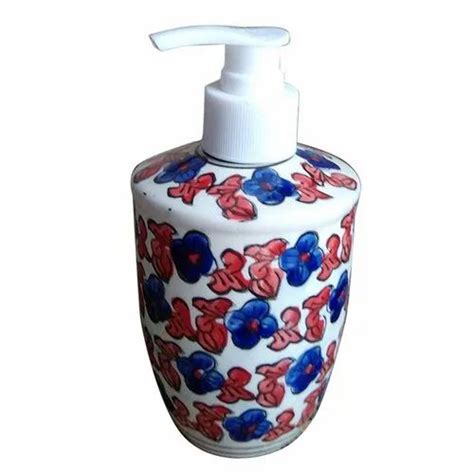 200ml Ceramic Shampoo Dispenser Bottle, सिरेमिक सोप डिस्पेंसर, चीनी मिट्टी की साबुन डिस्पेंसर ...