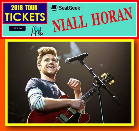 NIALL HORAN - The easiest way to buy concert tickets. Tour 2018 - Tickets and Tour Schedule ...