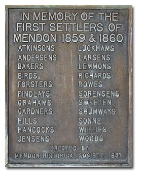 Mendon, Utah History