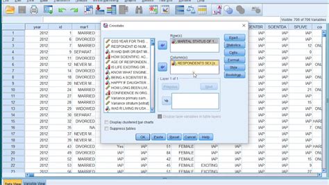 SPSS - Cramer's V - YouTube