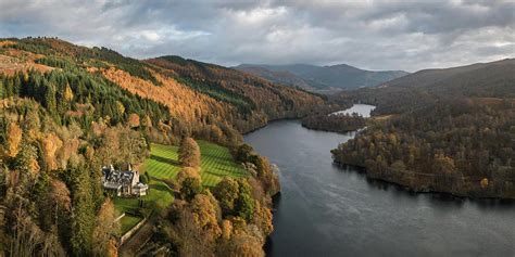 Loch Tummel in Autumn Photograph by Dave Bowman - Fine Art America