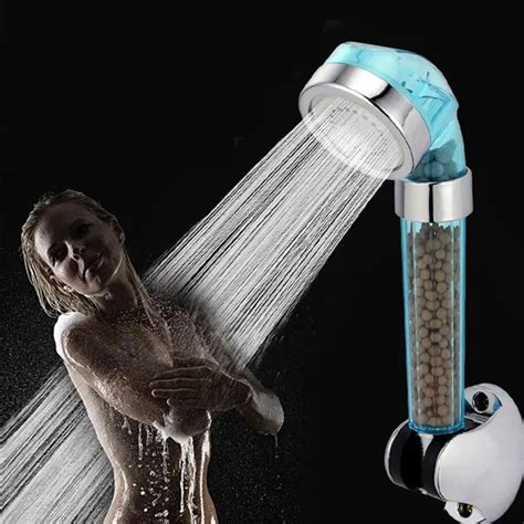 NEW PVIVLIS Anion Shower SPA Shower Head Pressurized Water Saving Handheld Big Rain Shower Ducha ...