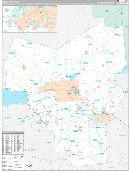 Oneida County, NY Maps