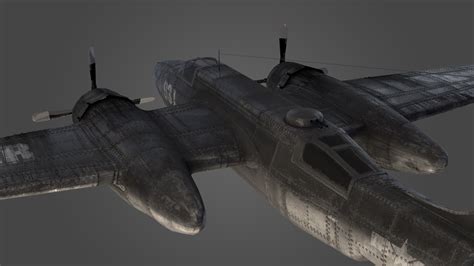 3D douglas b-26 invader airplane model - TurboSquid 1564850