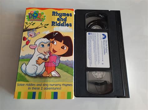 Dora the Explorer, Rhymes and Riddles Vhs - Etsy