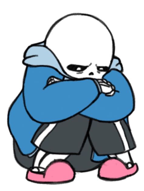 Art Dump - Sad sans… Guess he had a bad time…