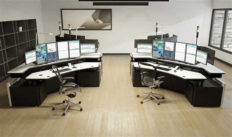 Control Room Console | 911 Dispatch Furniture | SUSTEMA