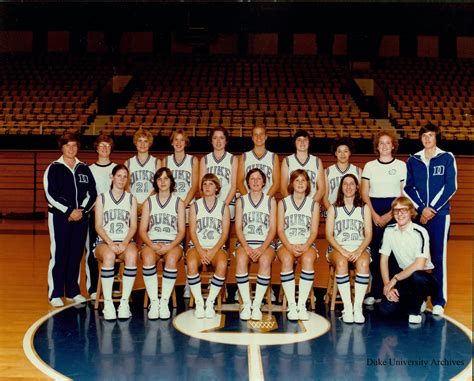 Women's Basketball Team, 1978-1979 | Repository: Duke Univer… | Flickr