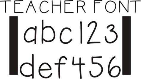 42 Free Fonts for Teachers - Teach Junkie
