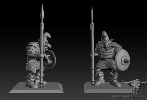 Wargame News and Terrain: Dancing Yak Miniatures: Chaos Dwarf Hobgoblins Previewed