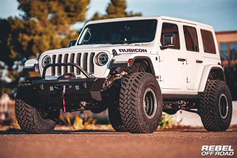 Jeep Wrangler JLU White Rubicon Diesel W/Summit Series Armor - REBEL ...