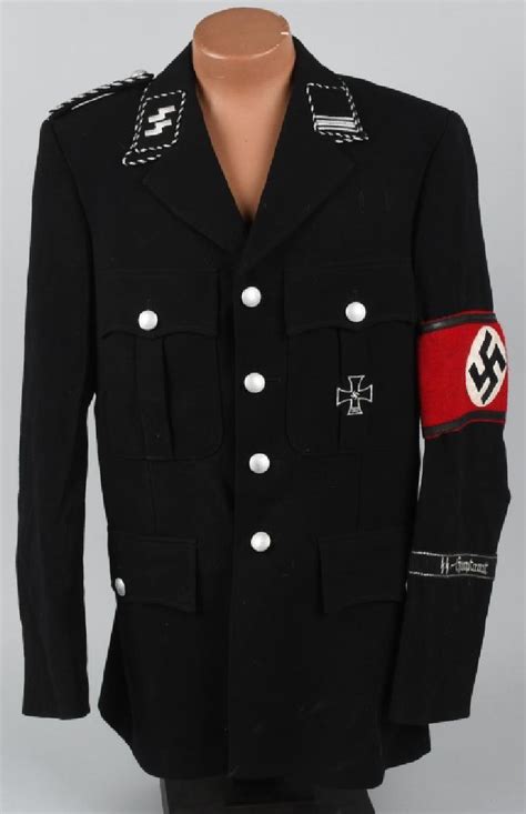 REPRODUCTION NAZI GERMAN WWII SS UNIFORM COAT - Jul 13, 2019 | Milestone Auctions in OH