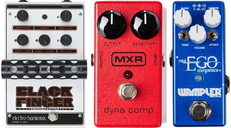 The 11 Best Guitar Compressor Pedals | Gearank