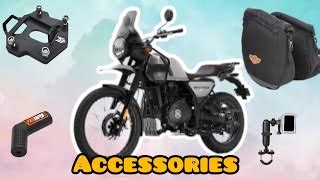 Royal Enfield Himalayan accessories. full loaded Himalayan | Doovi