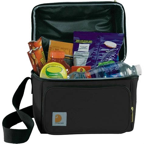 Carhartt Deluxe Dual Compartment Insulated Lunch Cooler Bag,