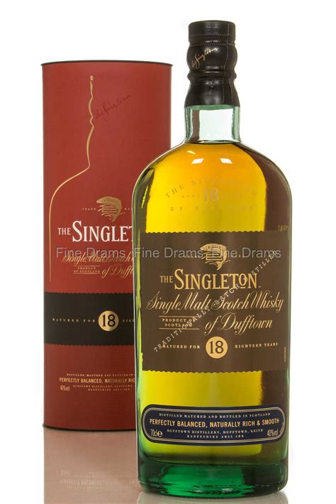 Singleton of Dufftown 18 Year Old Scotch Single Malt Whisky