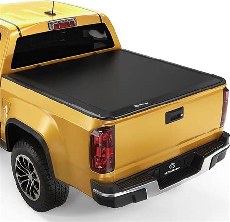 Amazon.com: YITAMOTOR Soft Roll Up Truck Bed Tonneau Cover Compatible with 2015-2022 Chevy ...