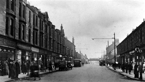 Old Photograph Hamilton Road Bellshill Scotland