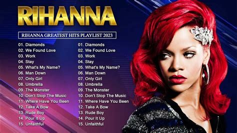 Best songs of rihanna rihanna greatest hits full album 2023 – Artofit