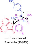 Highly functionalized pyrrolidine analogues: stereoselective synthesis ...