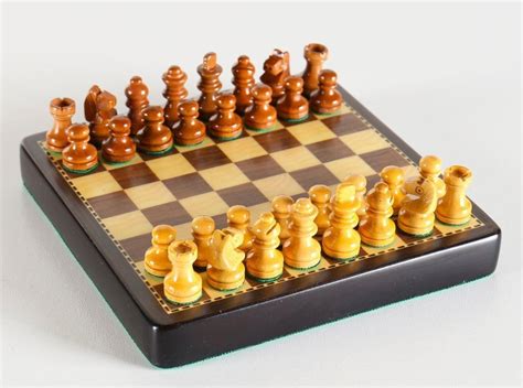 4" Mini Magnetic Wood Travel Chess Set – Chess House