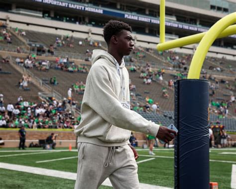 2026 two-sport recruit Stephen Brown on early radar for Notre Dame ...