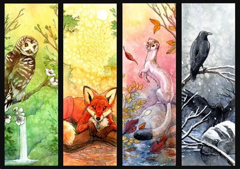 Four Seasons by hibbary on DeviantArt