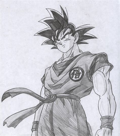 Goku Arrived Pencil by kingvegito on DeviantArt