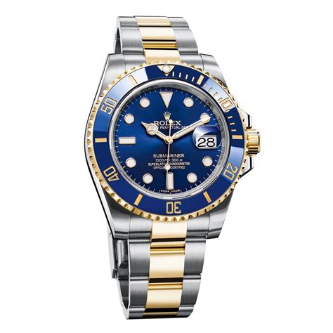 Rolex Submariner Date Half Gold with Blue dial ( March 2018), Men's ...