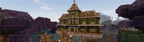 Custom woodland mansion, generates in 4 different flavours! : r/Minecraft