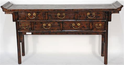 bk0040y-antique-asian-console-table | The rugged wood on thi… | Flickr