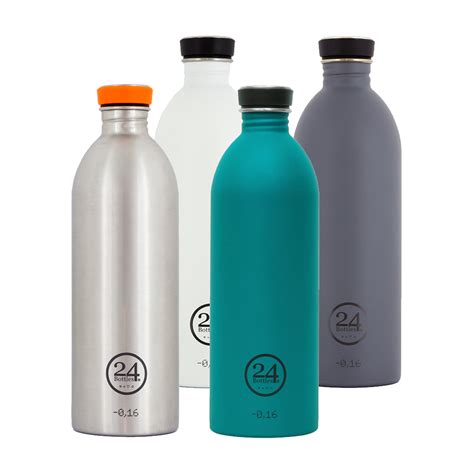 Trinkflasche "Urban Bottle" aus Edelstahl 1 Liter - Stone Atlantic Bay | green your life ...