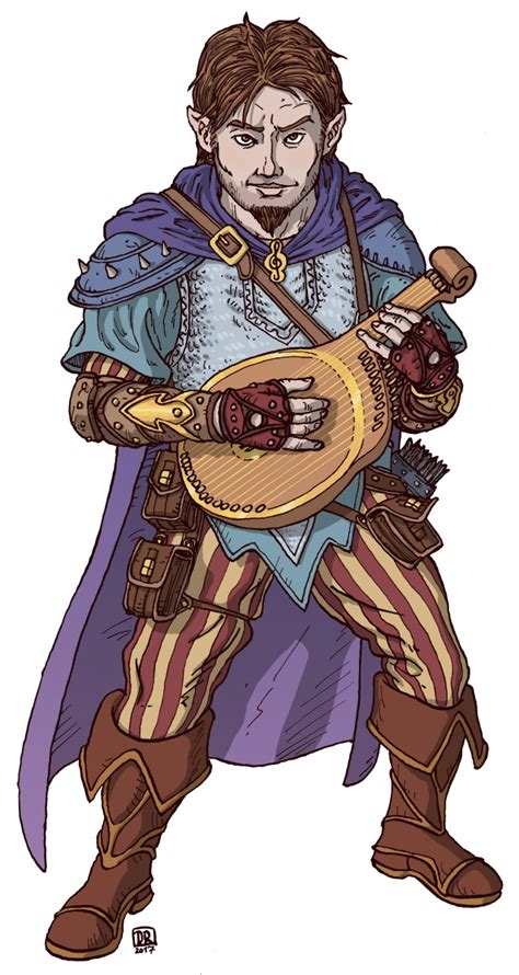 Halfling Bard by Domigorgon on DeviantArt