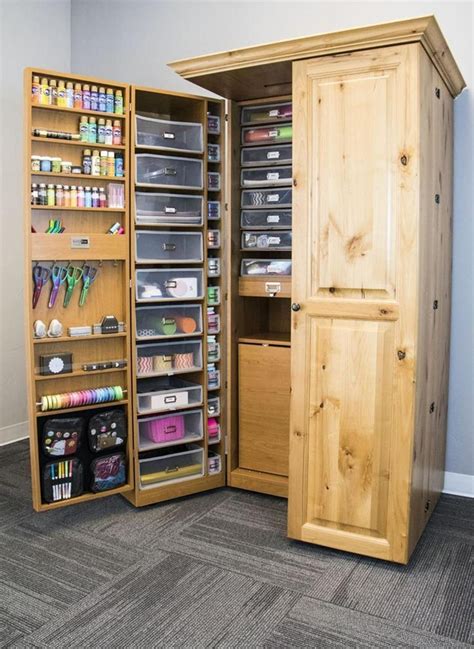 20 Best Craft Room Storage and Organization Furniture Ideas 5 | Craft storage cabinets ...