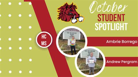 October Student Spotlight! | Harrison County Middle School