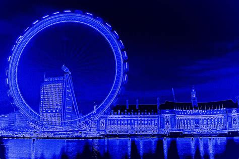 London Eye Art Digital Art by David Pyatt - Fine Art America