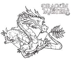 Dragon Master Coloring Pages! - Tracey West